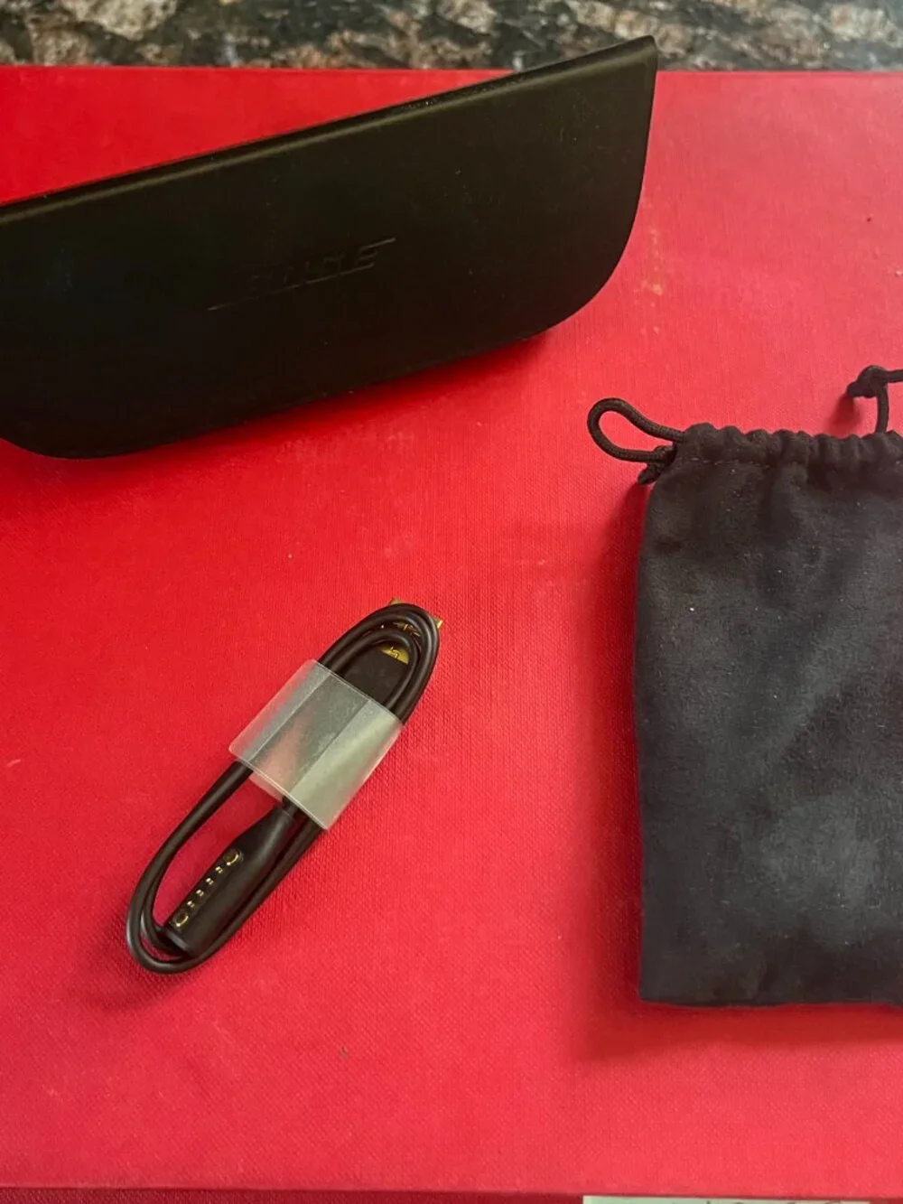 Black Bose sunglasses